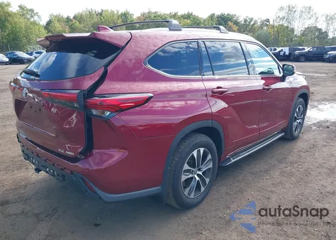 2021 Toyota Highlander Xle из США, поврежденный, VIN 5TDGZRBH6MS531248